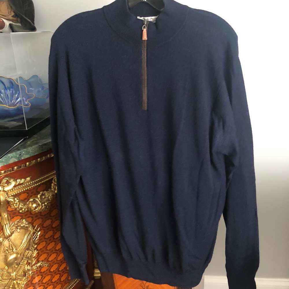 Peter Millar pullover,s.M darkblue wool,Excellent